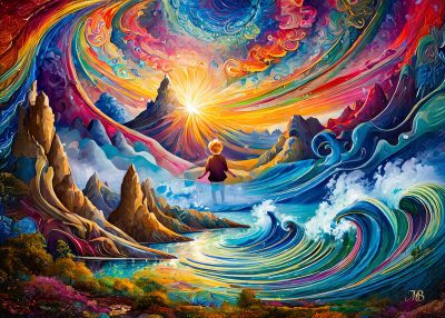 "Sogno di un Paradiso Colorato"