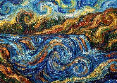 Energia della Cascata Azzurra