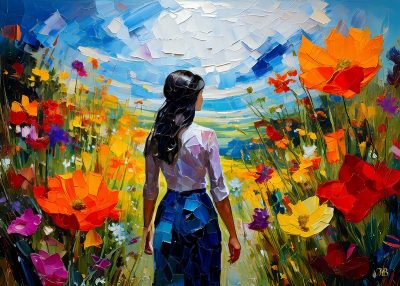 La Felicità ha il Colore dei Fiori