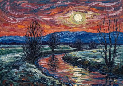 Riflessi di Fuoco sul Fiume